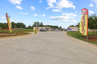 front gate at West Georgia Self Storage at 995 Old Bremen Road in Carrollton GA