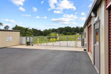 front gate at West Georgia Self Storage at 995 Old Bremen Road in Carrollton GA